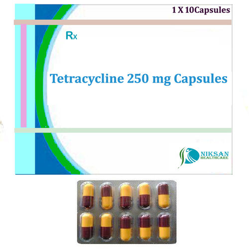 Tetracycline 250 Mg Capsules General Medicines