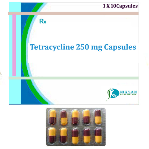 Tetracycline 250 Mg Capsules