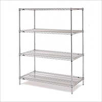 SS 4 Tier Wire Rack