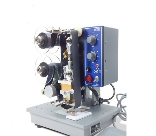 Semi-Automatic Color Ribbon Code Printer