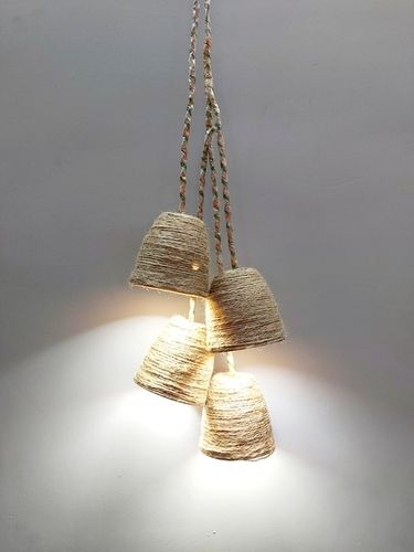 Golden Colour Clay Lighting Lamp