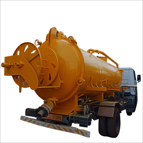 Yellow 5000 Ltr Sewer Cleaning Machine