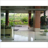 Glass Sliding Door - Glass Material, Custom Size | Durable, Corrosion Resistant, Painted Finish