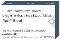 D-Chiro-Inositol Myo-Inositol L-Arginine, Grape Seed Extract Tablets
