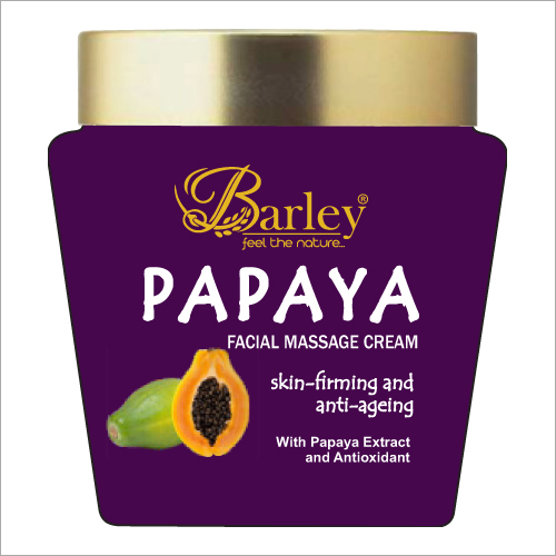 Skin Care Equipment Barley Papaya Facial Cream