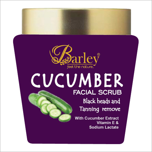 Cucumber Facial Scrub Easy To Use