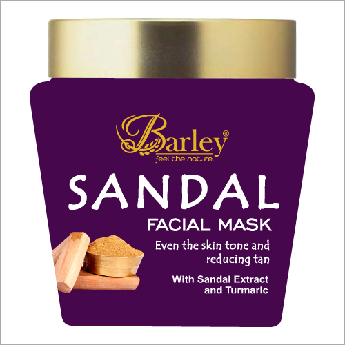 Beauty Products Barley Sandal Face Mask