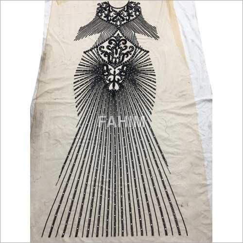 Beaded Embroidery Dress By FAHIM ART