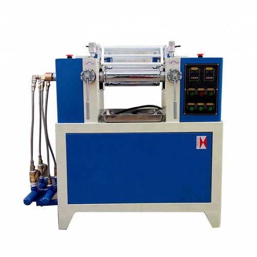 Semi-Automatic 2 Rubber Mixing Mill With Water Cooling System