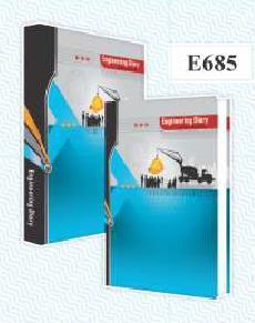 Chief Engg Diary With Box Size: 7.25 - 9.5 Inch