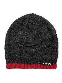 Mens Beanie Cap - Cotton, Winter Cap | Grey Self Design, Ideal For Male Wearers, Stylish Winter Hat