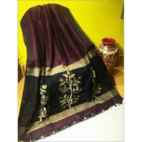 Silk Linen Jamdani Saree