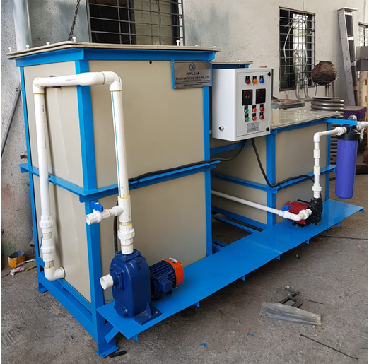 Electro-Coagulation Waste Water Treatment Plant