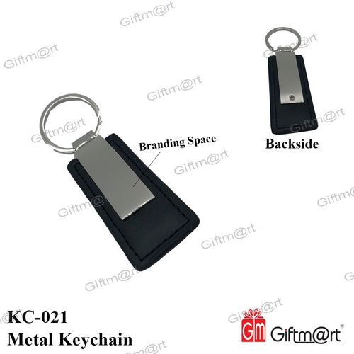 Black Metal Keychain