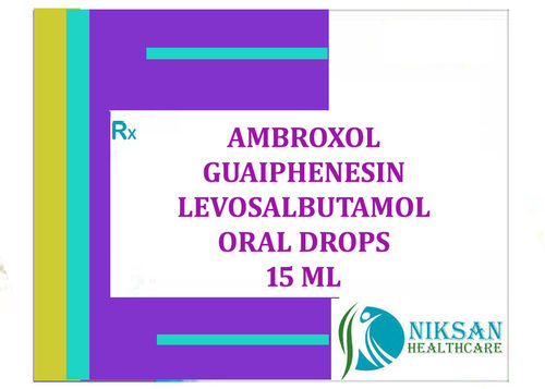 Ambroxol Guaiphenesin Levosalbutamol Oral Drops General Medicines