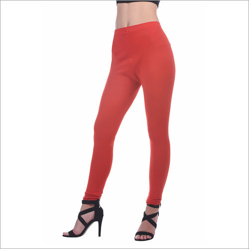 Orange Churidar Legging