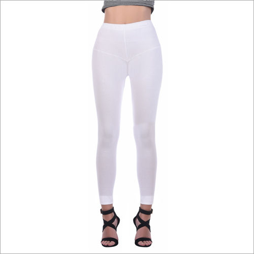 Washable Ladies White Legging