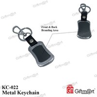 Black Metal Keyring - Metal Construction,  Professional Style, Black Plating | Lightweight, Durable, Dimensional Accuracy, Personalized Engraving