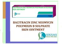 Bacitracin Zinc Neomycin Polymixin B Sulphate Ointment General Medicines