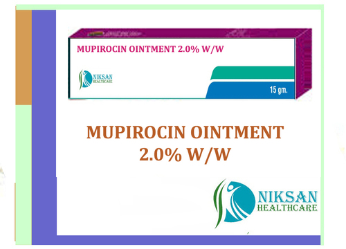 Mupirocin 2.0 % W/W Ointment By NIKSAN HEALTHCARE