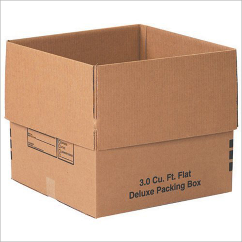Brown Industrial Corrugated Box