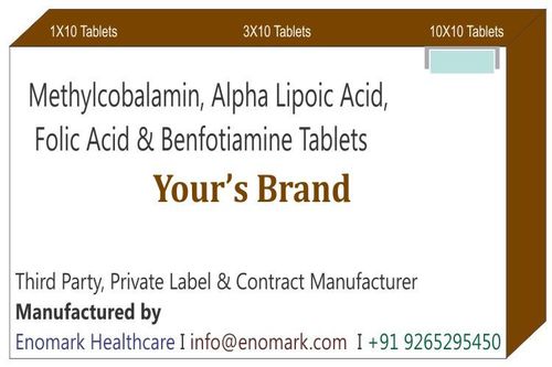 Methylcobalamin Alpha Lipoic Acid Folic Acid Benfotiamine
