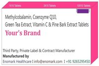 Methylcobalamin Coenzyme Q 10 Green tea Extract Vitamin C Pine Bark Extract