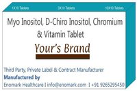 Myo Inositol  D-Chiro Inositol Chromium & Vitamin Tablet