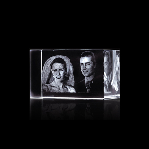 Internal Laser Engraving Crystal Cube - Crystal Material, Customized Size, Transparent Color | Perfect Business Gift for Corporate Recognition