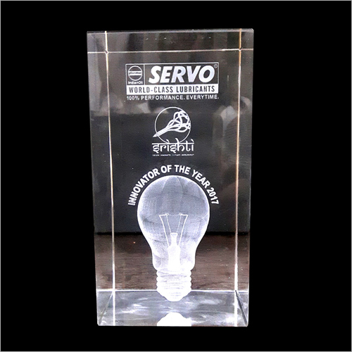Crystal Cube - Customized Size Up to 200mm | Transparent Crystal Material with 6mm Thickness