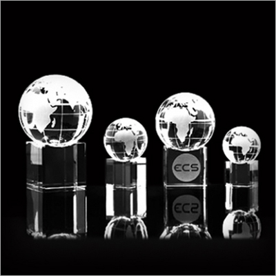Crystal Trophies - Customized Size, Transparent Crystal Material, 6 to 200mm Thickness | Elegant Business Gift Solution