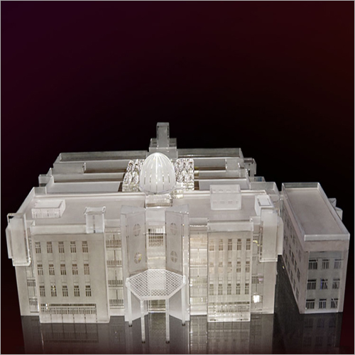 Crystal Miniature - Customized Size, Transparent Crystal Material | Elegant Business Gift