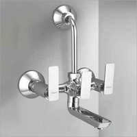 Wall Mounted Wall Mixer With L Bend Pipe And Crutch