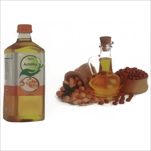 Organic Groundnut Oil - Extracted from Natural Peanuts | 6 Months Shelf Life, Suitable for Culinary Uses and Body Care