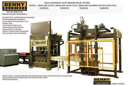 Automatic Fly Ash Brick Making Machine Pallet Type