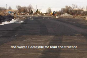 Non Woven Geotextile for Construction