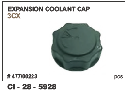 Expansion Coolant Cap jcb