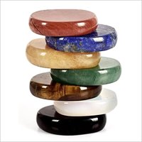 Gemstone Round High Polished cut Plates And Slices For Different Home Decor Application like tea coster