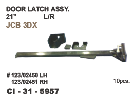 Auto Door Latch assy 21 inch L/R jcb