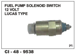 Fuel Pump Solenoid Switch 12 volt Universal