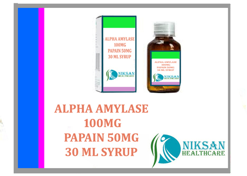 Alpha Amylase Papain 30 Ml Syrup General Medicines