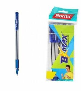 Rorito Bmax Ball Pen (Blue) - Pack of 30 Pieces By OFFICE BAZZAR E STORE PRIVATE LTD.