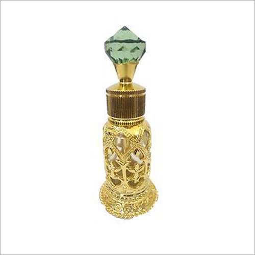 Crystal Attar Bottle With Glass Stick