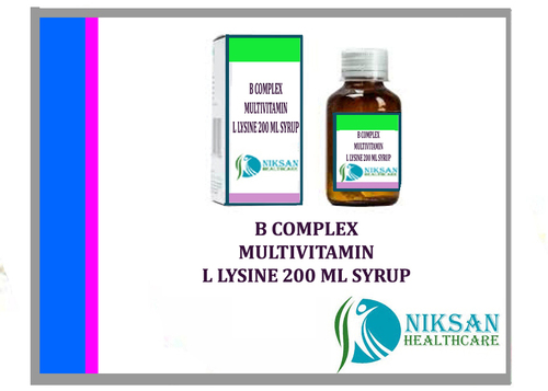 B Complex Multivitamin With L Lysine Syrup