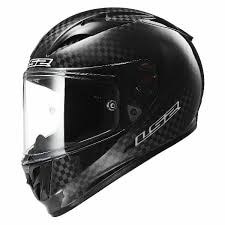 Full Face Helmet Ls2 Ff323 Arrow C Solid Gloss Carbon Black