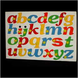 Small Alphabet Liftout English