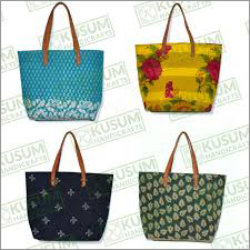Cotton Vintage Sari Handbags Or Tote Bags