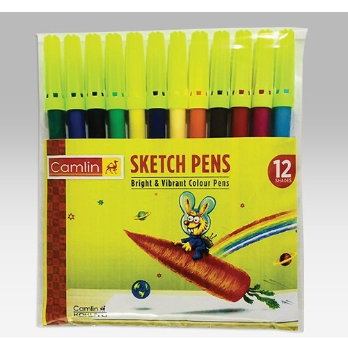 Camlin Sketch Pen(Pack of 12 Colors)