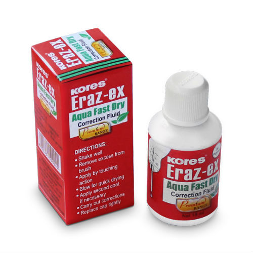 KORES ERAZ-EX CORRECTION FLUID 15ML(20 BOTTLES)