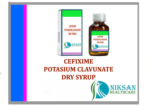 Cefixime Potasium Clavunate Dry Syrup
